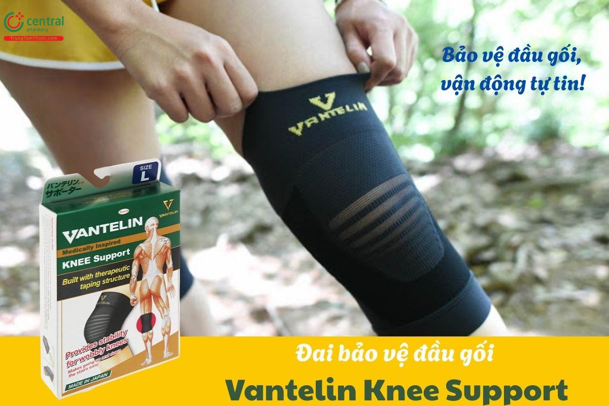 Đai bảo vệ đầu gối Vantelin Knee Support - Bảo vệ đầu gối, vận động tự tin!