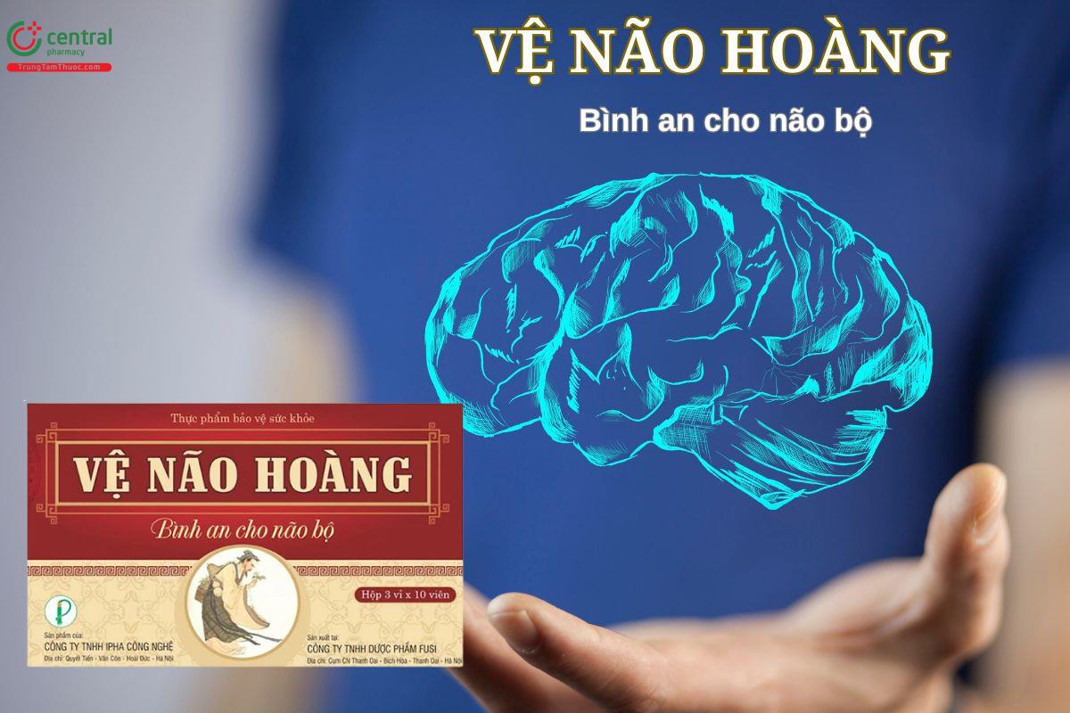 Viên uống Vệ Não Hoàng giảm nguy cơ tai biến mạch máu não do tắc nghẽn mạch