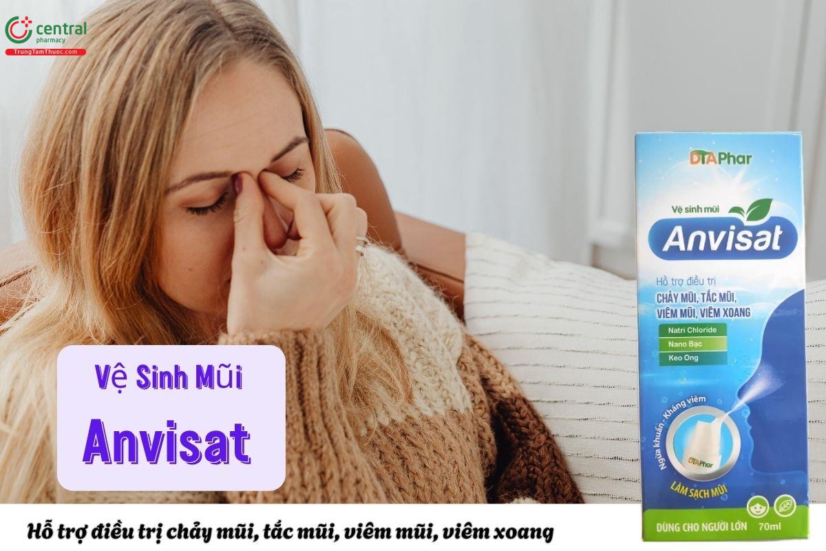 Vệ Sinh Mũi AnvisatVệ Sinh Mũi Anvisat