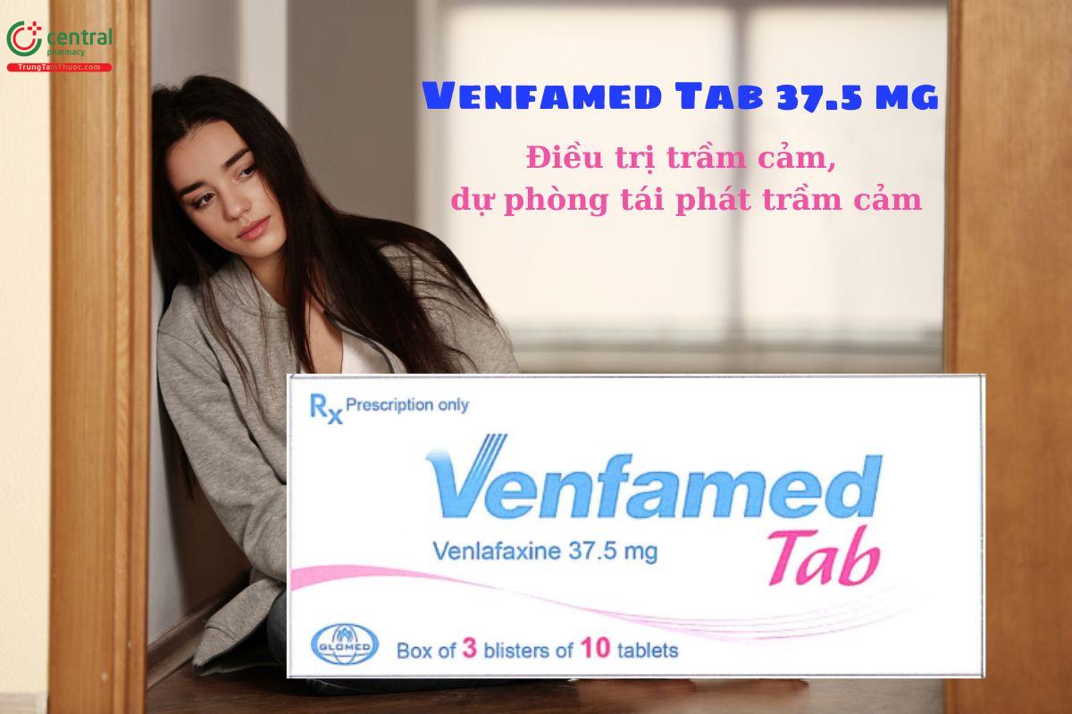 Thuốc Venfamed Tab 37.5mg điều trị và dự phòng tái phát trầm cảm