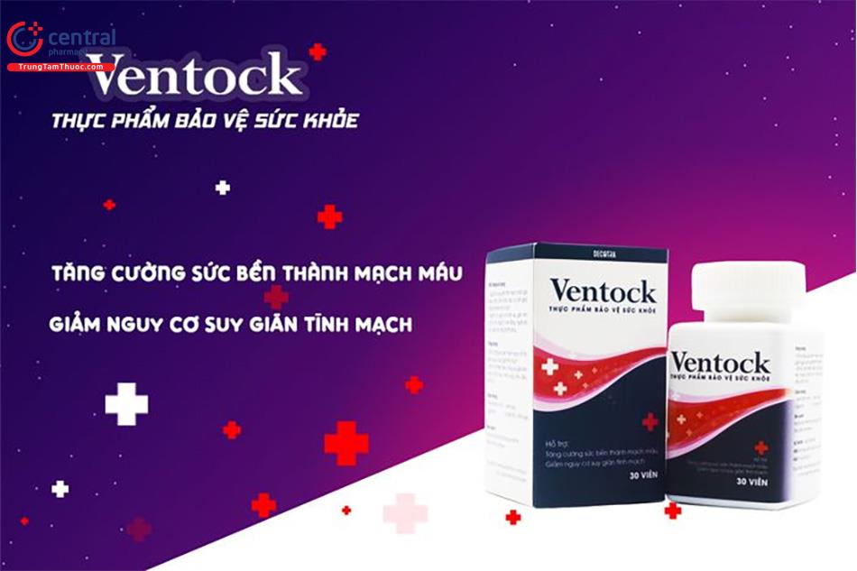 Sản phẩm Ventock - Tăng cường sức bền thành mạch
