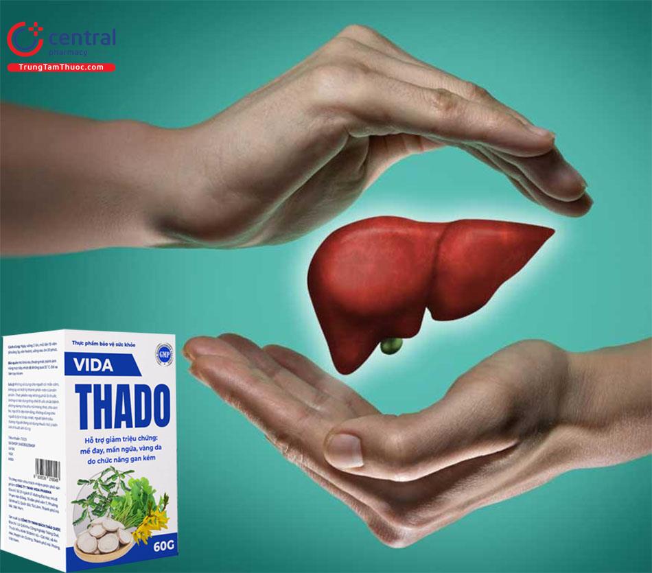 Vida Thado giúp tăng cường chức năng gan