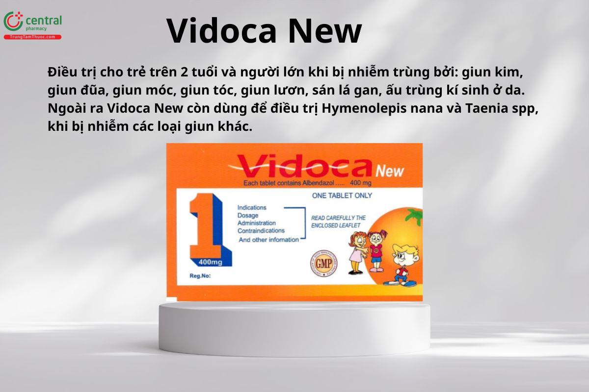Công dụng của Vidoca New