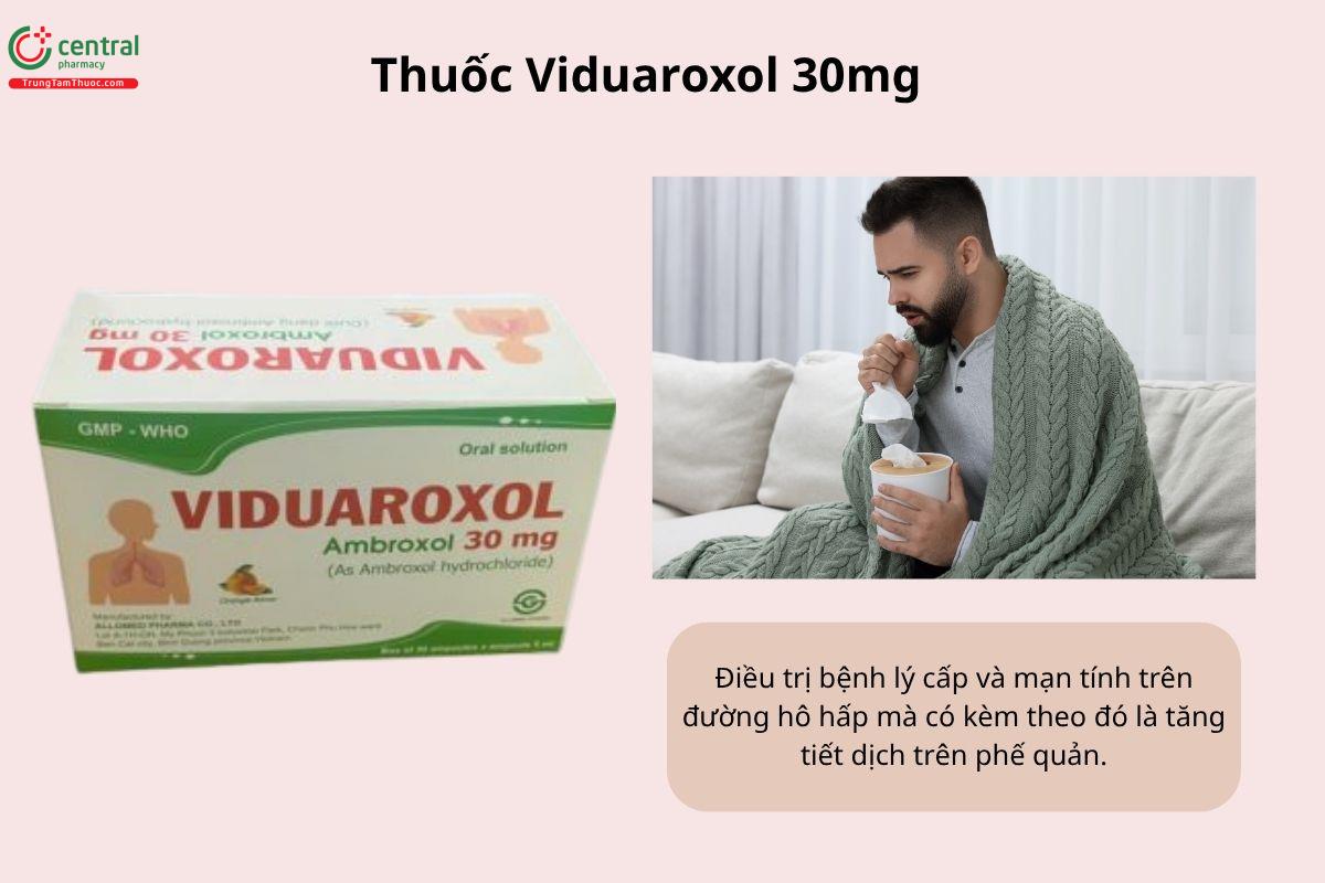 Chỉ định của thuốc Viduaroxol 30mg