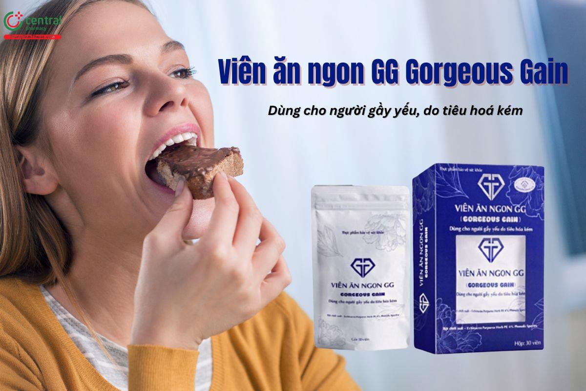 Viên ăn ngon GG Gorgeous Gain kích thích tăng cường tiêu hóa khỏe