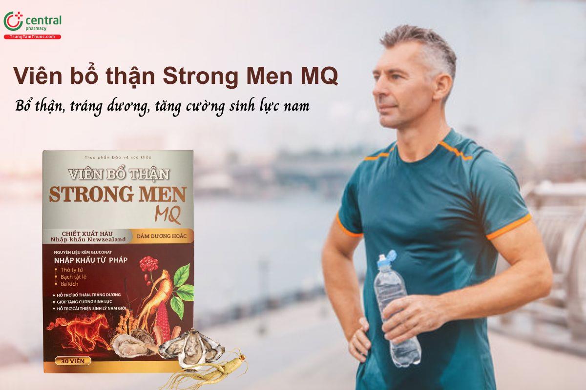 Viên bổ thận Strong Men MQ - Tăng cường sinh lực, cải thiện sinh lý nam