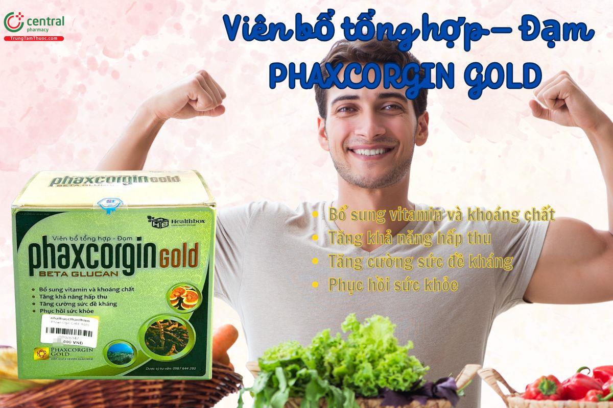 Viên bổ tổng hợp – Đạm PHAXCORGIN GOLD giúp phục hồi sức khỏe sau ốm dậy