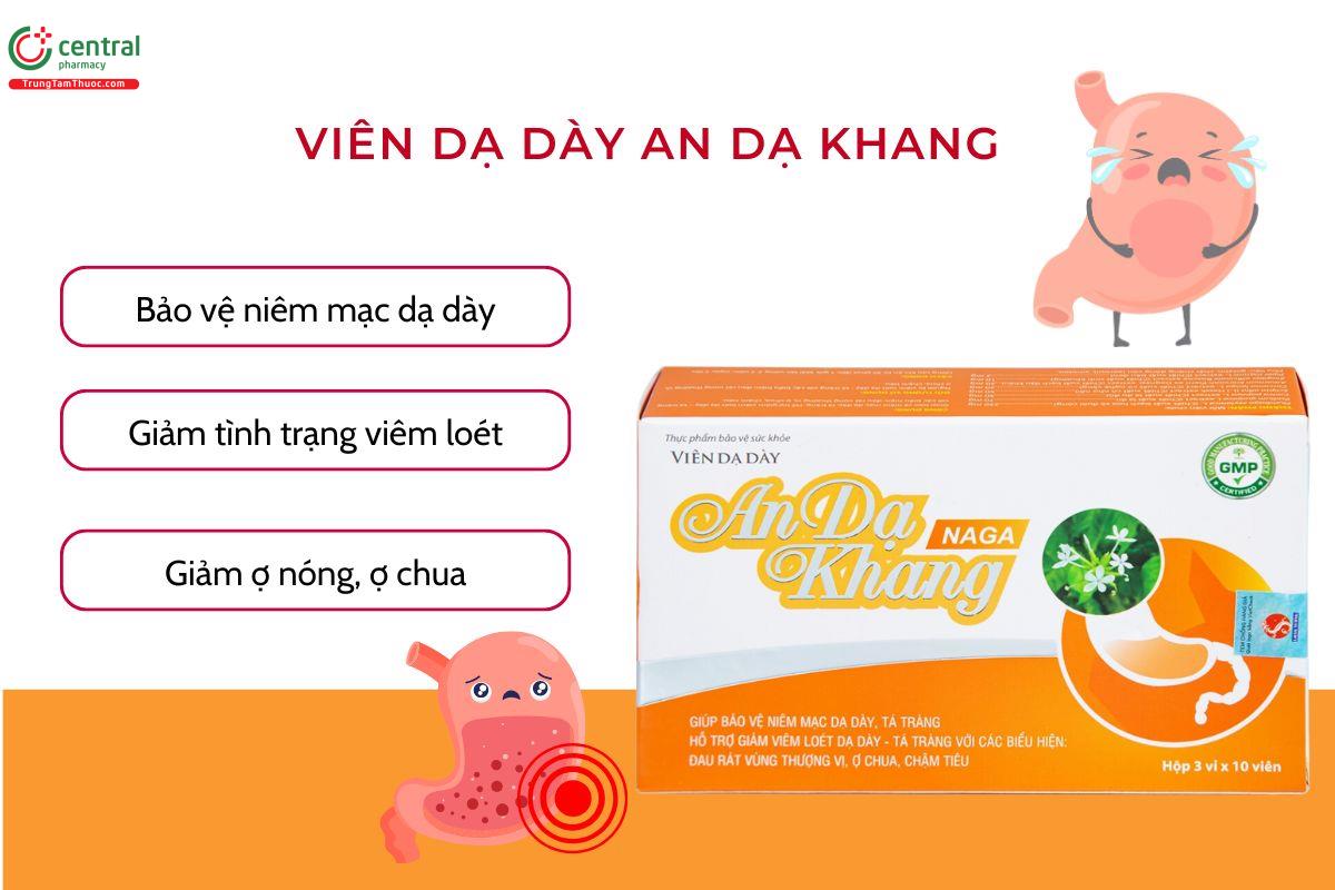 Công dụng viên uống An Dạ Khang