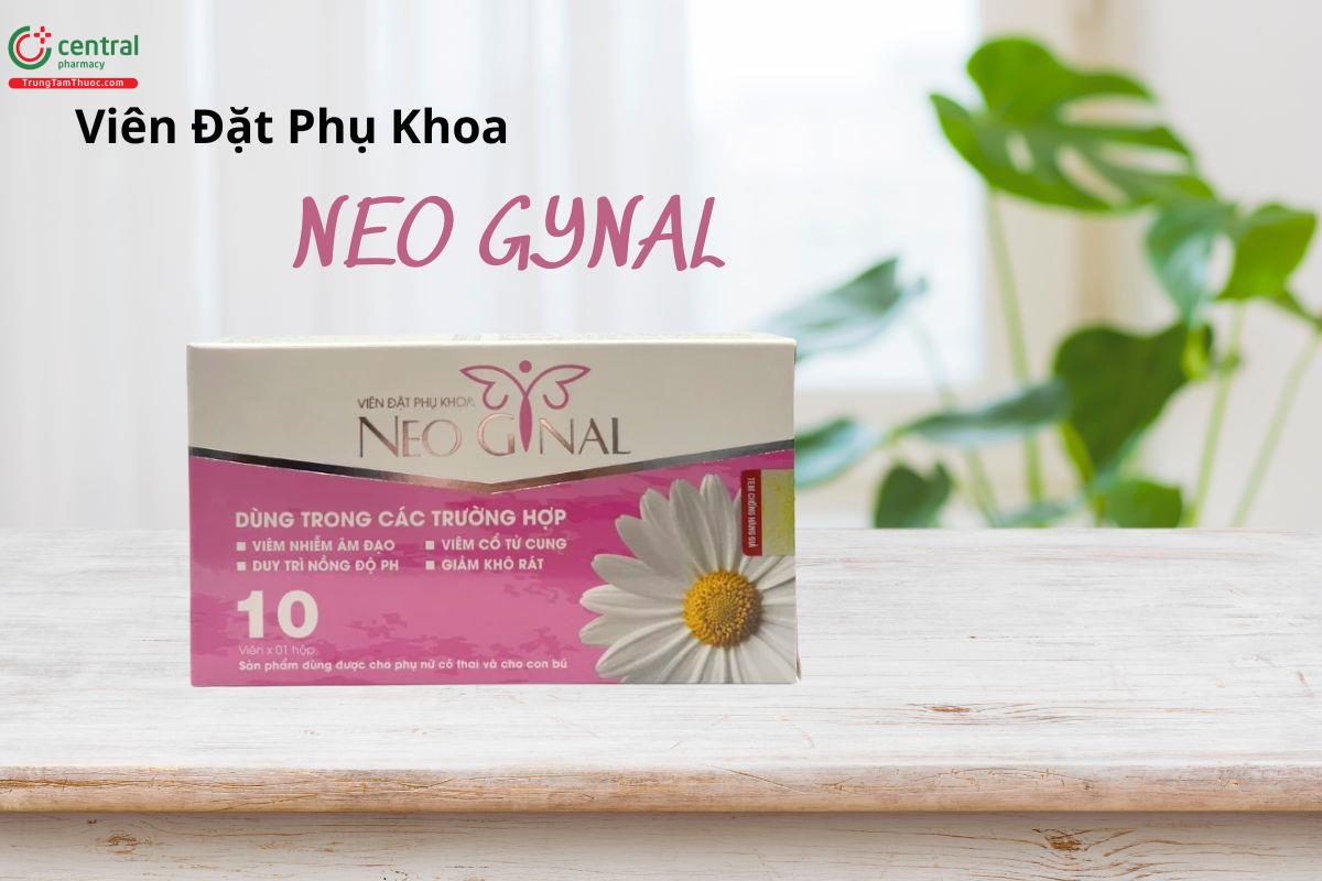 Viên đặt phụ khoa Neo Gynal - Dùng trong trường hợp viêm nhiễm âm đạo, viêm cổ tử cung
