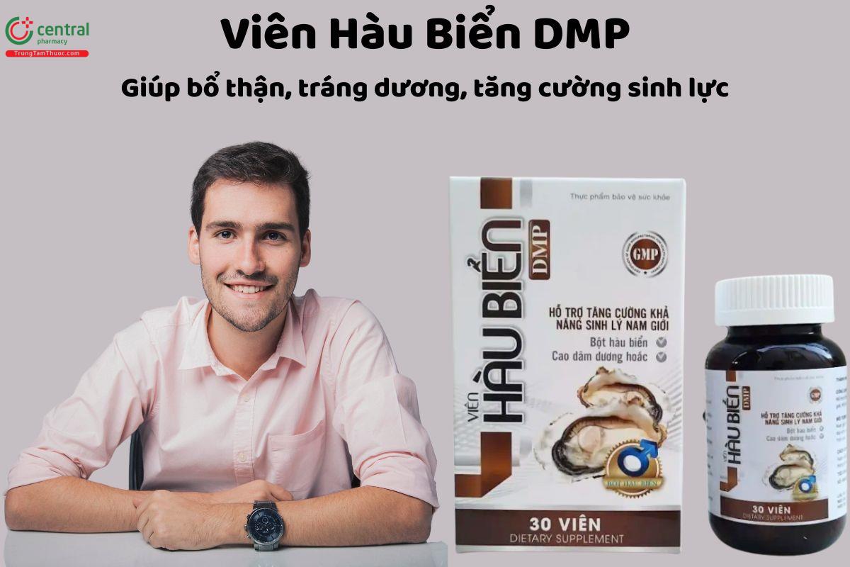 Viên Hàu Biển DMP (30 viên) - Giúp bổ thận, tăng cường sinh lực