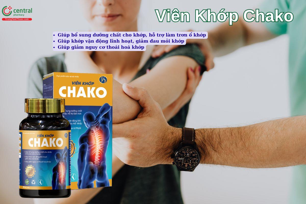 Viên Khớp Chako giúp giảm nguy cơ thoái hoá khớp