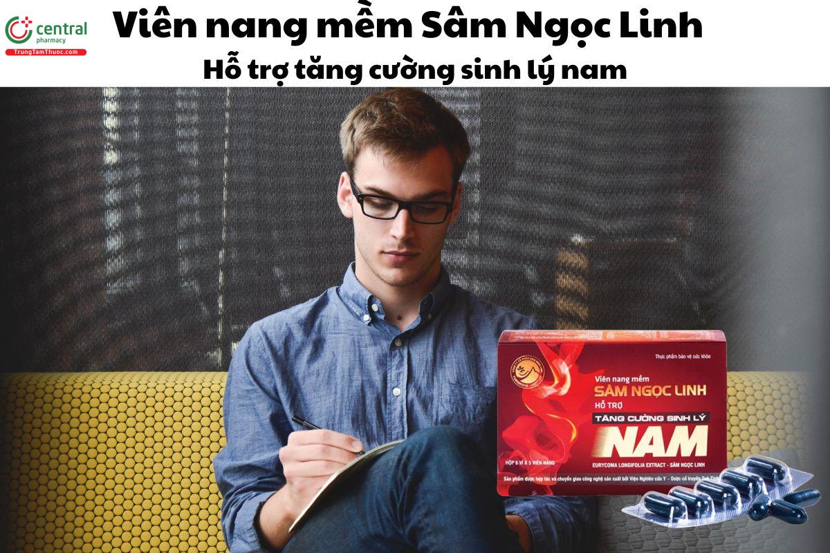 Viên Nang Mềm Sâm Ngọc Linh Tumơrông - Tăng cường sinh lý nam 