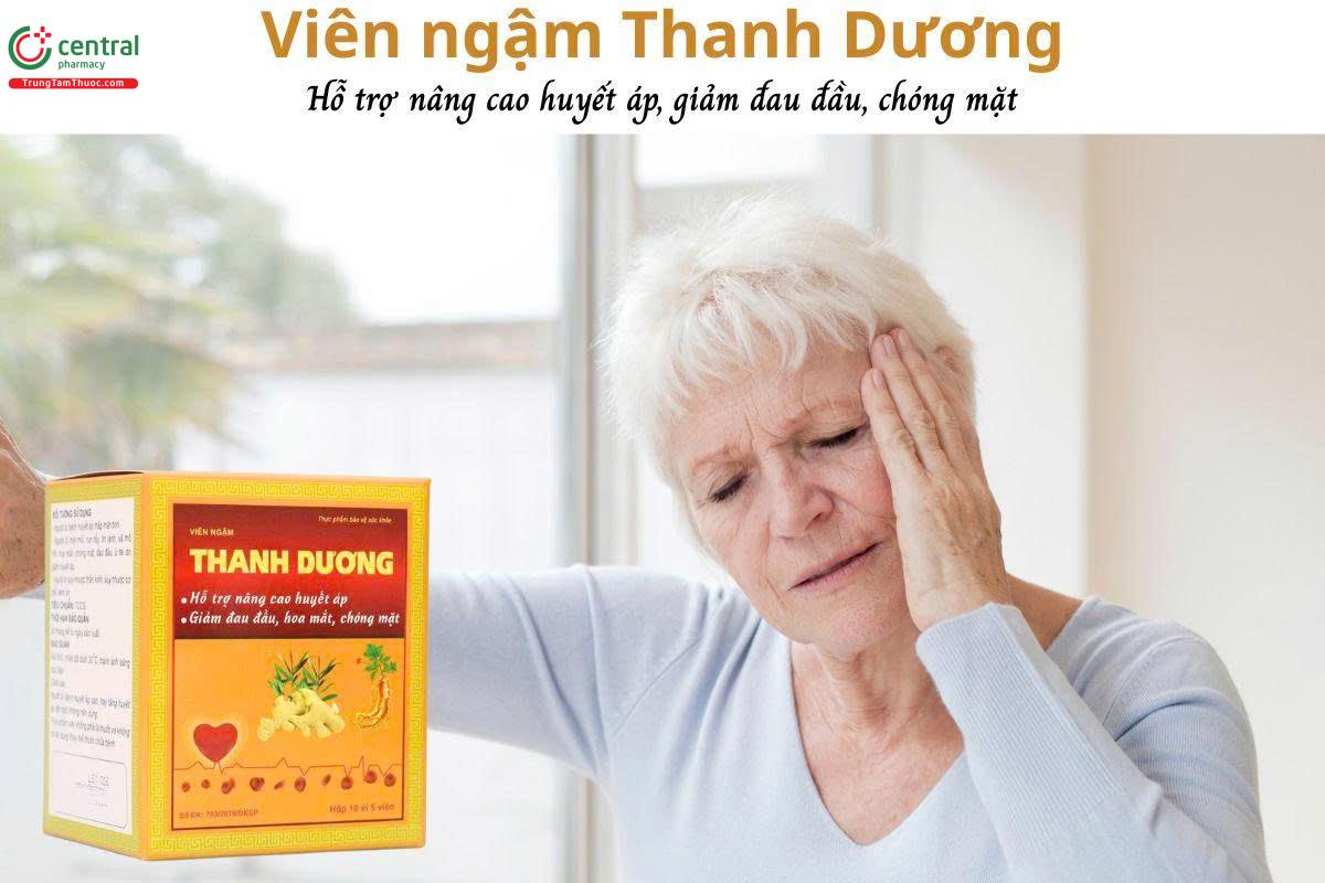 Viên Ngậm Thanh Dương - Hỗ trợ nâng cao huyết áp, giảm đau đầu, chóng mặt