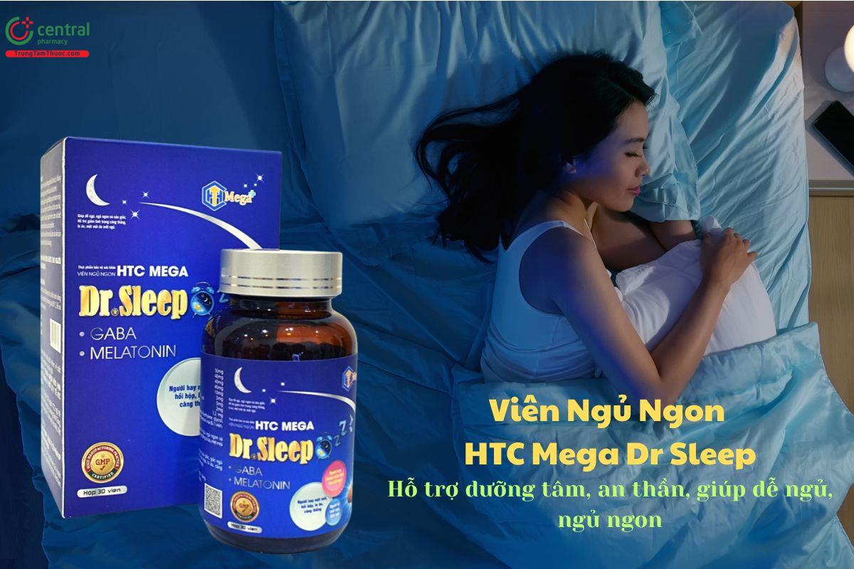 Viên Ngủ Ngon HTC Mega Dr Sleep giúp an thần, dễ ngủ, ngủ ngon