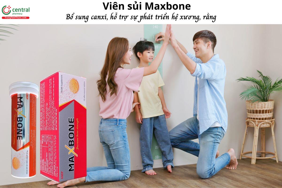 Viên sủi Maxbone - Bổ sung canxi , hỗ trợ tăng cường sức khỏe hệ xương