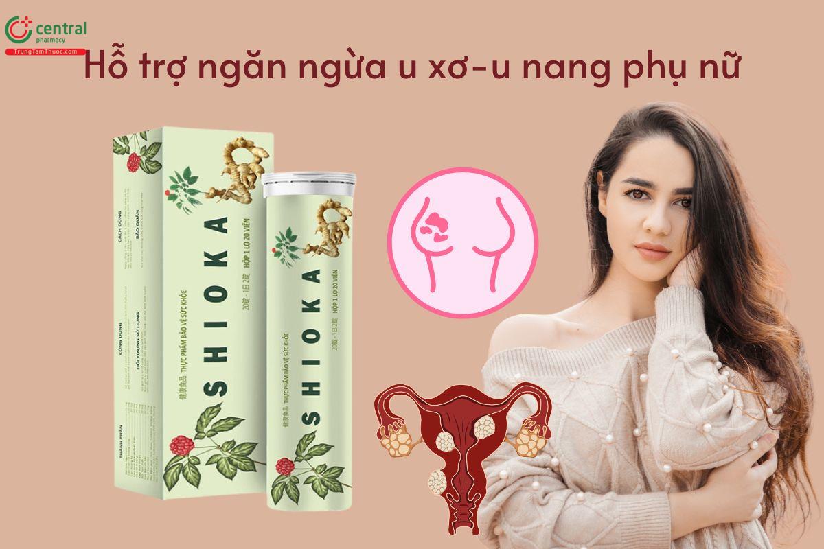 Công dụng viên sủi Shioka