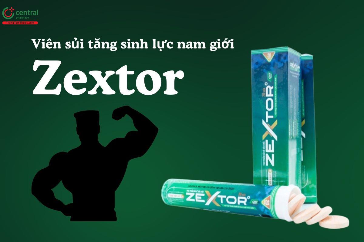 Viên sủi Zextor bổ thận tráng dương, tăng cường sức khỏe sinh lý nam