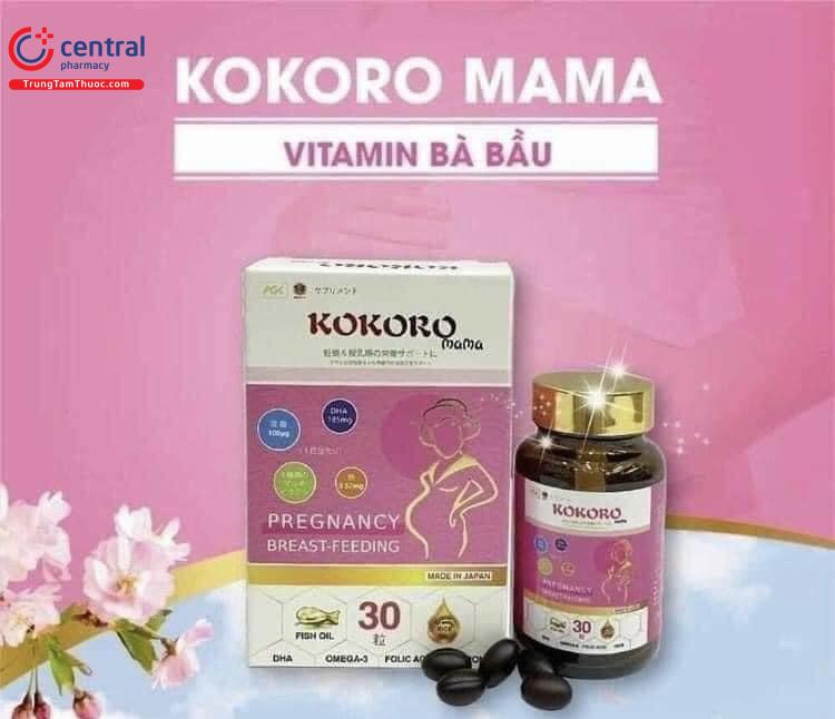 Viên uống Kokoro mama - viên uống bổ dưỡng cho mẹ bầu