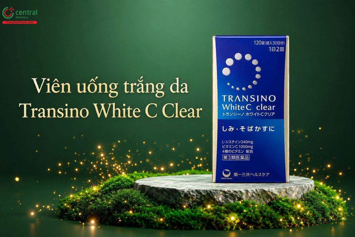 Viên uống trắng da Transino White C Clear