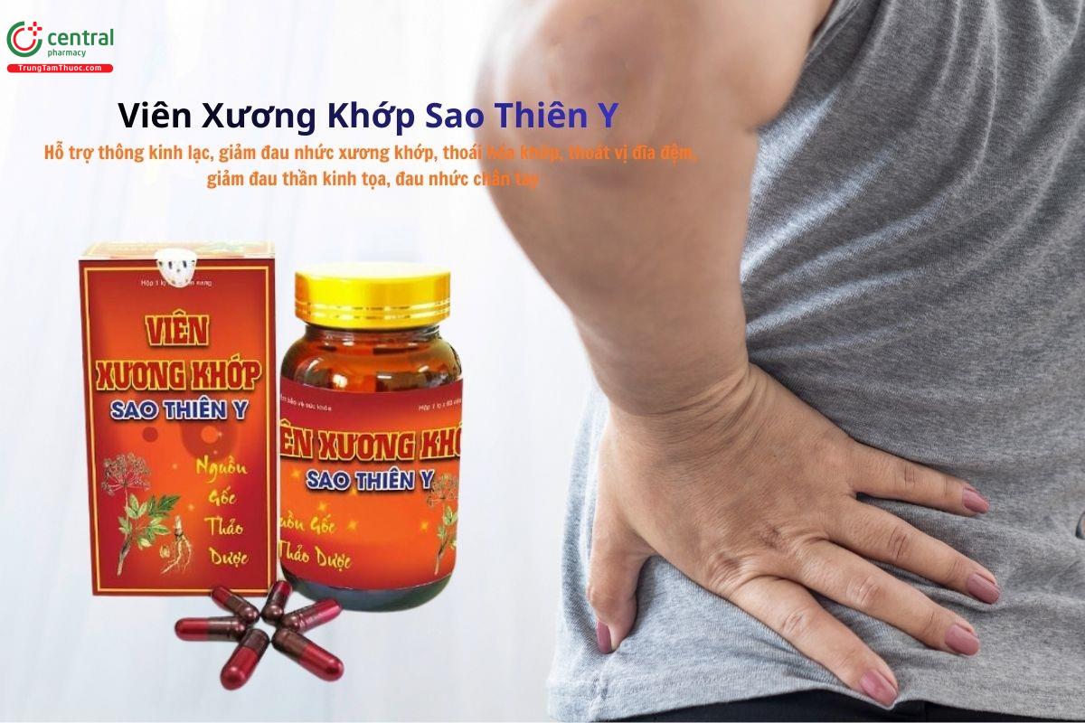 Viên Xương Khớp Sao Thiên Y giúp giảm đau nhức xương khớp