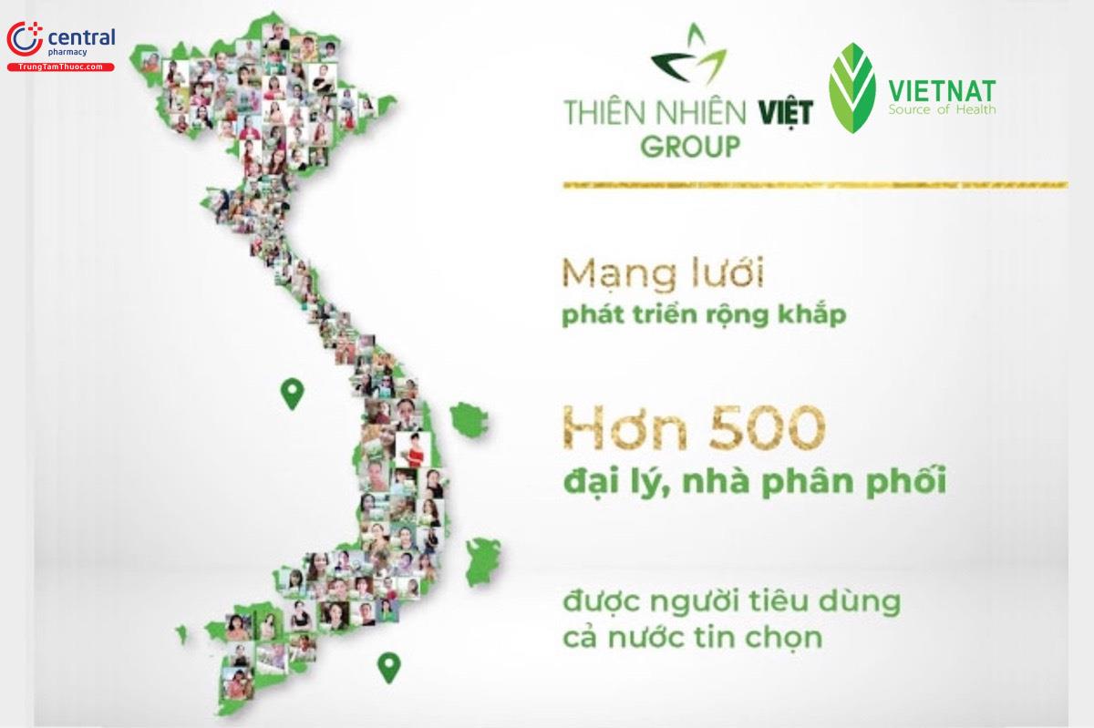 Mạng lưới đối tác phân phối của Vietnat