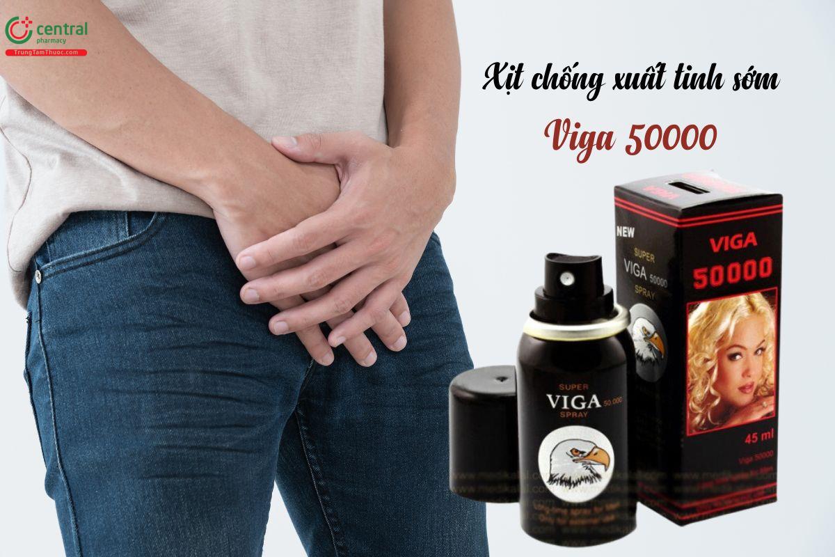 Chai xịt Viga 50000 - Chống xuất tinh sớm, cải thiện đời sống tình dục