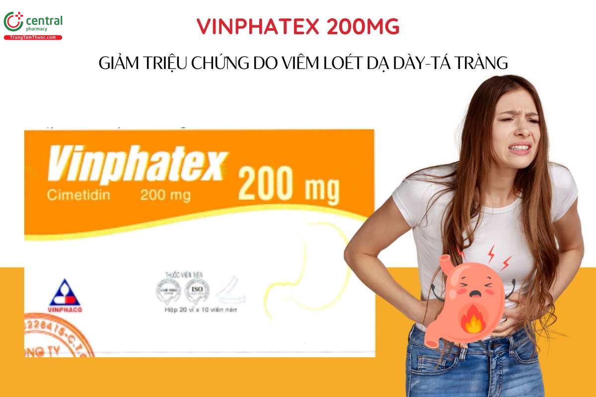 Chỉ định thuốc Vinphatex