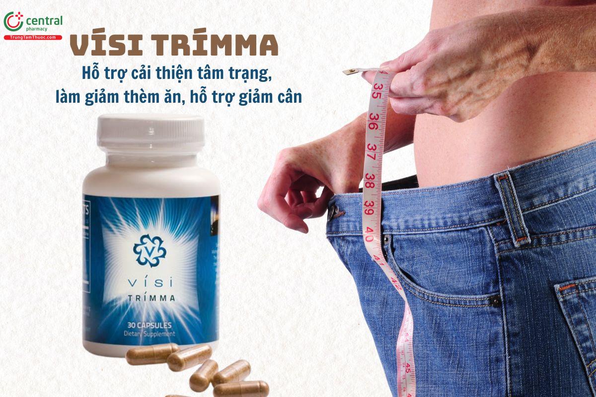 Vísi Trímma - Cải thiện tâm trạng, giảm thèm ăn, giúp giảm cân
