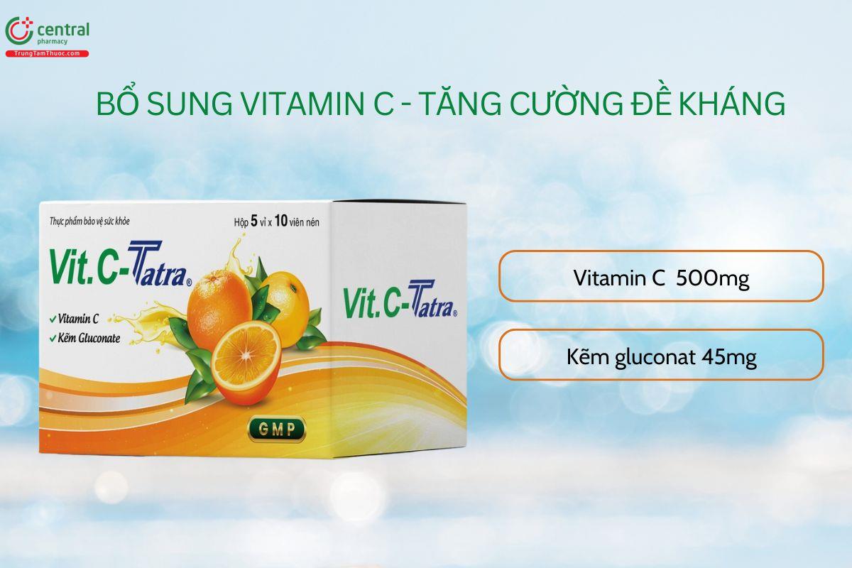 Thành phần  Vit. C-Tatra 