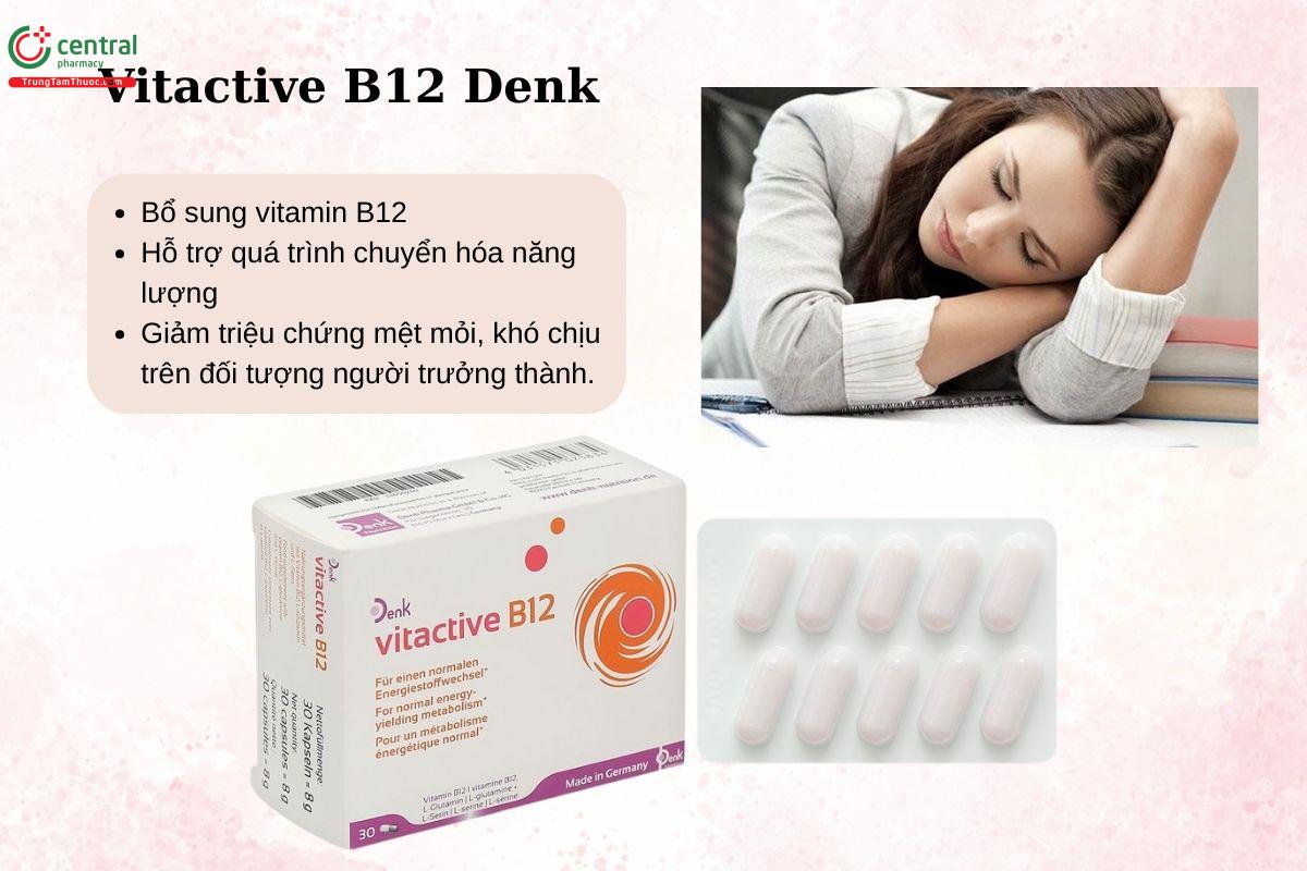 Công dụng của Vitactive B12 Denk
