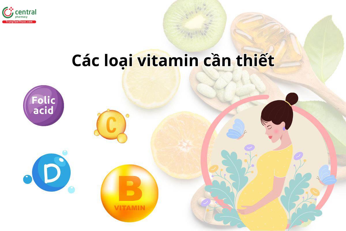 Các loại vitamin cần thiết