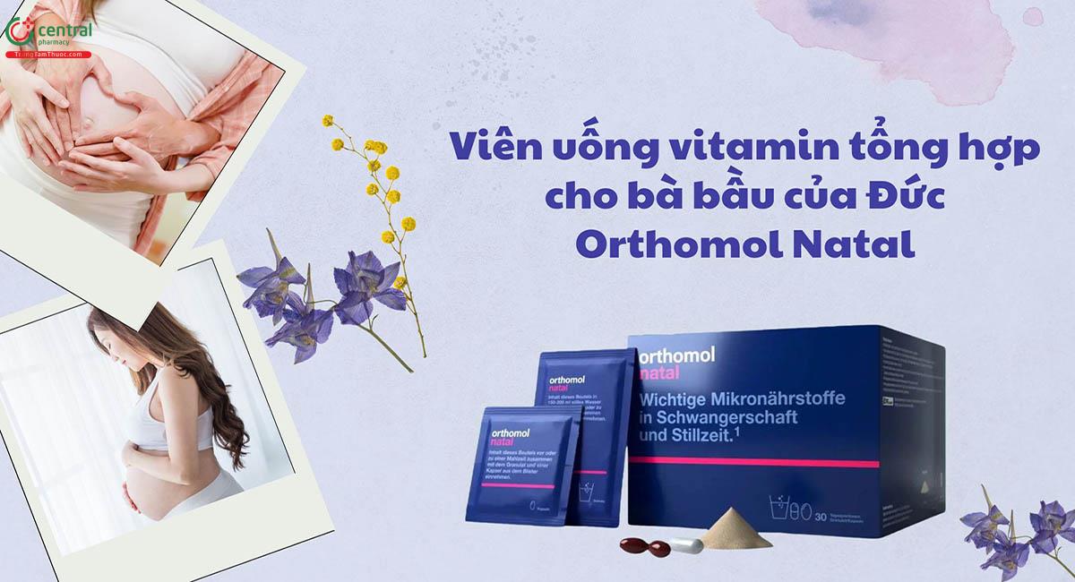 Orthomol Natal - vitamin tổng hợp cho bà bầu đến từ Đức