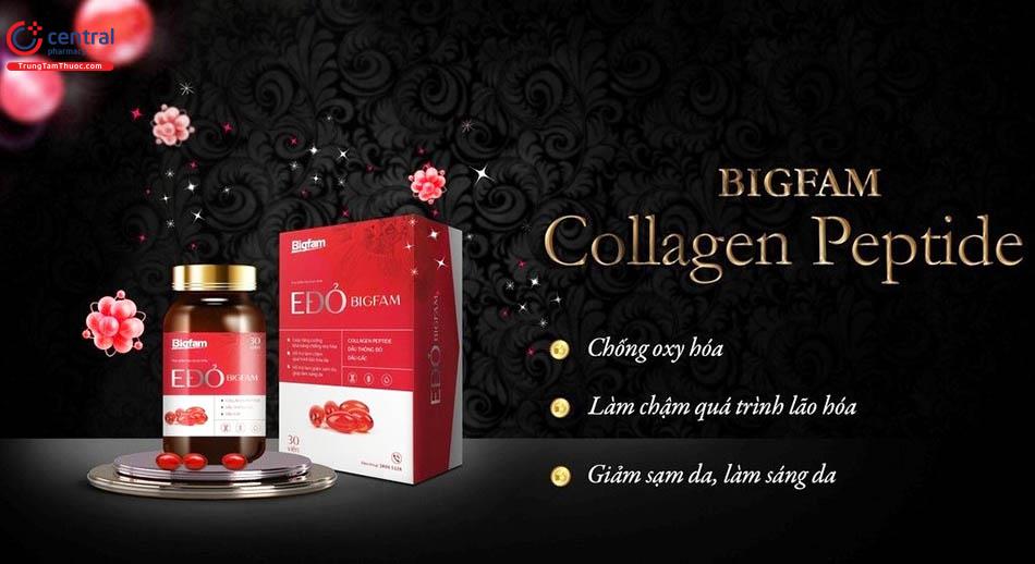 Hình 3: Vitamin E Đỏ BigFam với công nghệ Collagen Peptide