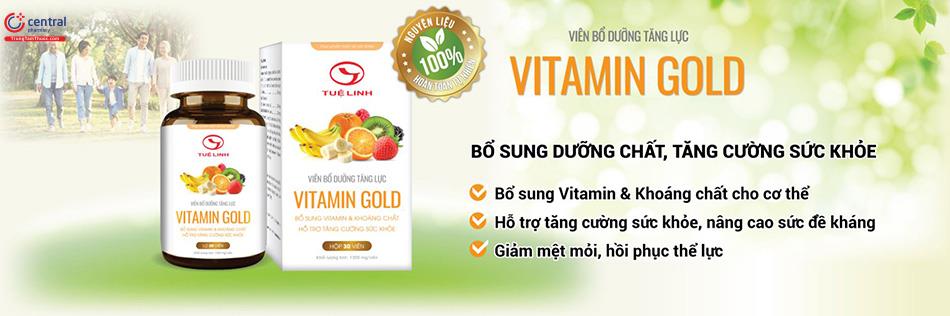Vitamin Gold - Giải pháp dinh dưỡng tối ưu