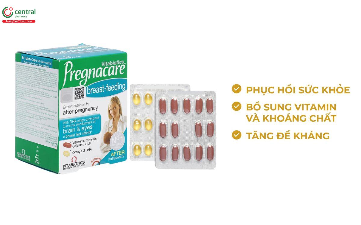 Thuốc bổ cho mẹ sau sinh Pregnacare Breast-feeding