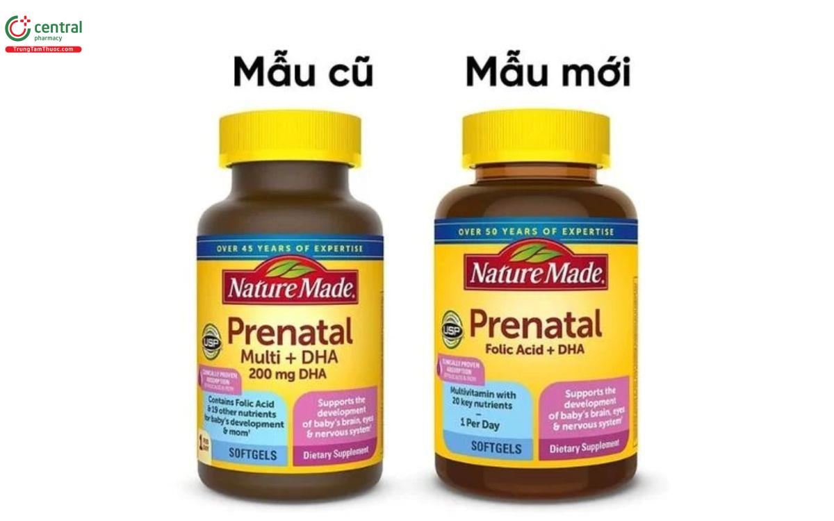 Vitamin tổng hợp Postnatal Multi DHA Nature Made