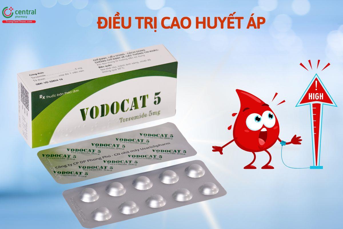 Chỉ định của thuốc Vodocat 5