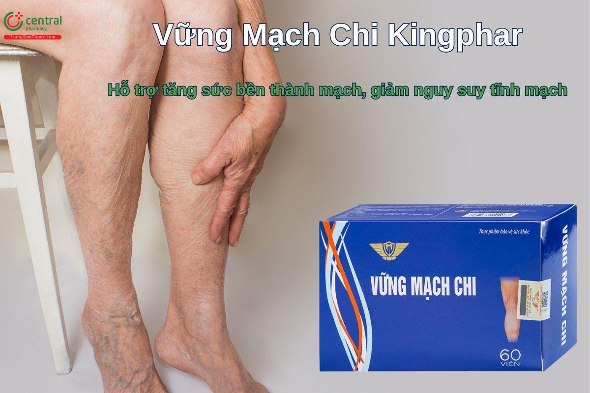 Viên uống Vững Mạch Chi Kingphar giúp tăng sức bền thành mạch