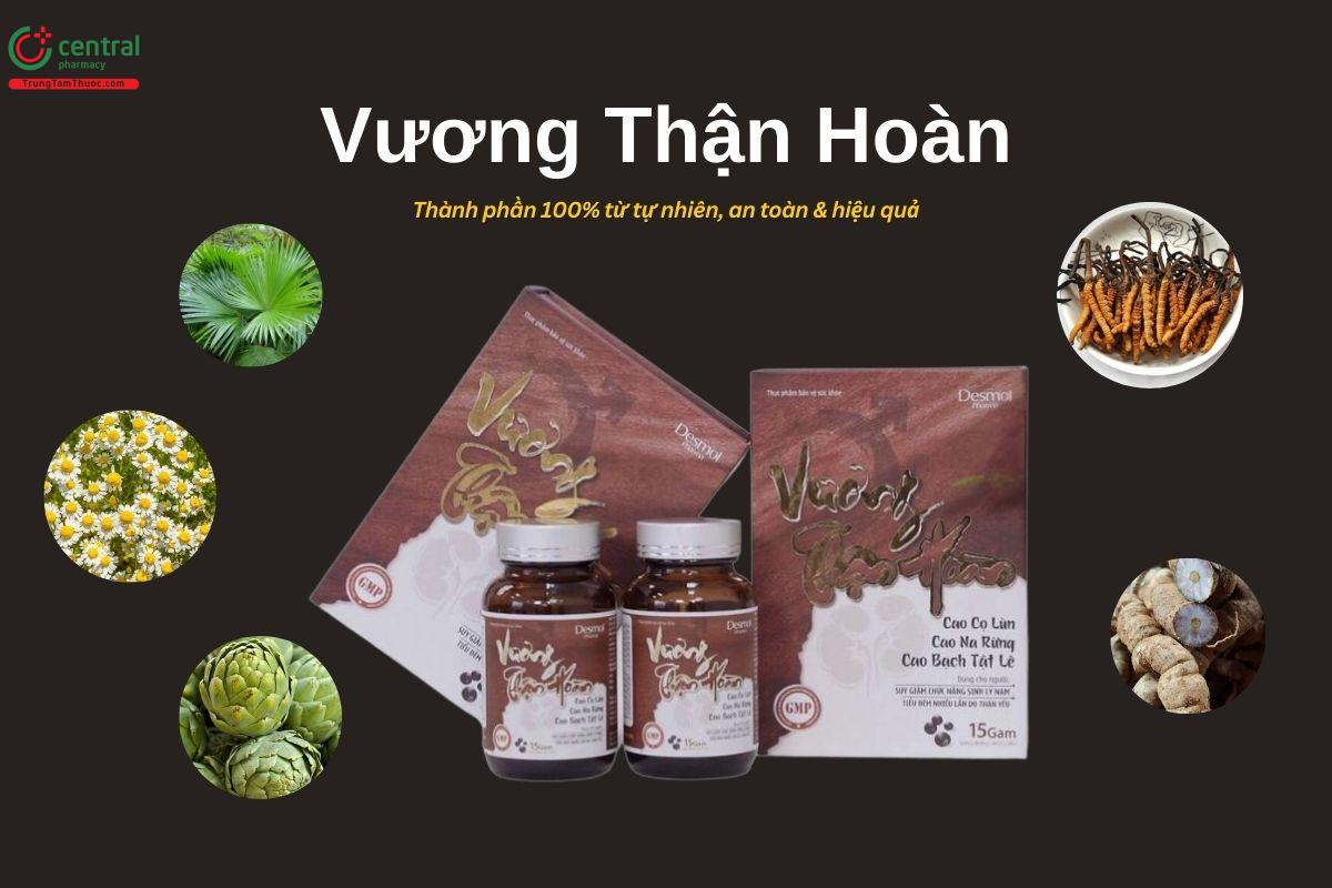 Vương Thận Hoàn chứa những thành phần nào?