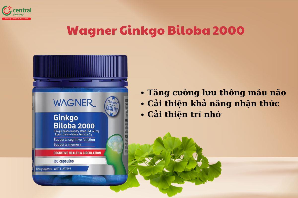 Wagner Ginkgo Biloba 2000 - Cải thiện trí nhớ, tăng nhận thức