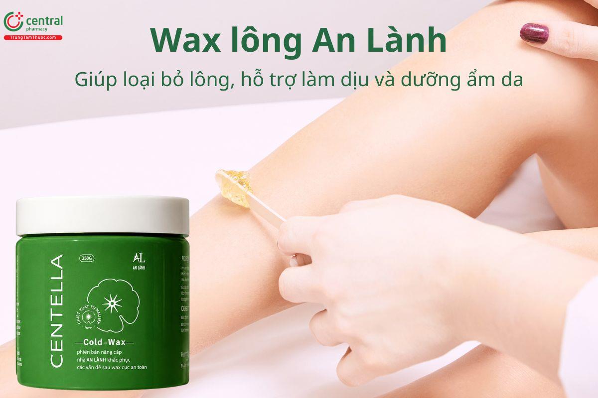 Sáp Wax lông An Lành giúp loại bỏ lông, hỗ trợ làm dịu và dưỡng ẩm da
