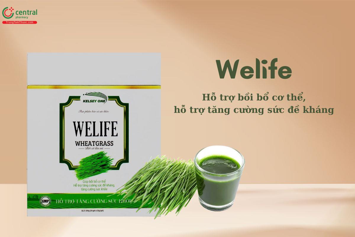 Bột Welife - Hỗ trợ bồi bổ cơ thể, tăng cường sức khỏe, tăng cường miễn dịch