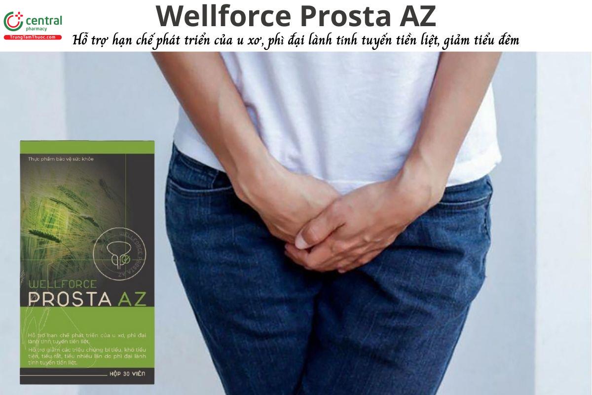 Wellforce Prosta AZ - Hỗ trợ hạn chế phát triển của u xơ lành tính tuyến tiền liệt