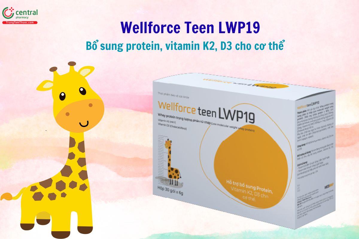 Wellforce Teen LWP19 hỗ trợ phát triển chiều cao cho bé