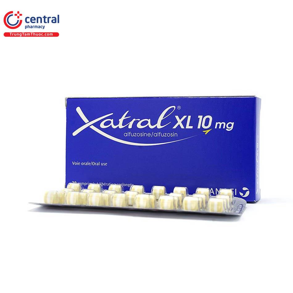 Thuốc Xatral XL 10mg chứa hoạt chất Alfuzosin