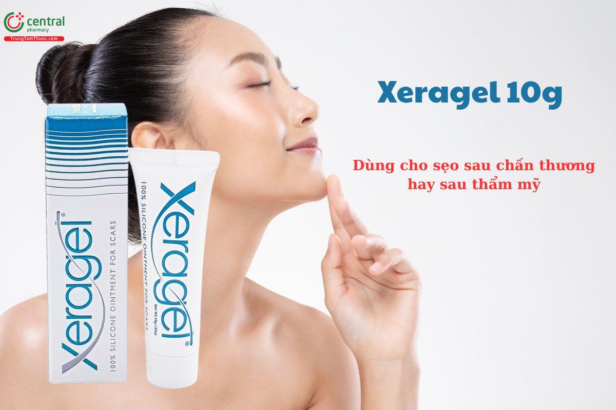 Xeragel 10g làm mờ sẹo sau chấn thương, sau thẩm mỹ