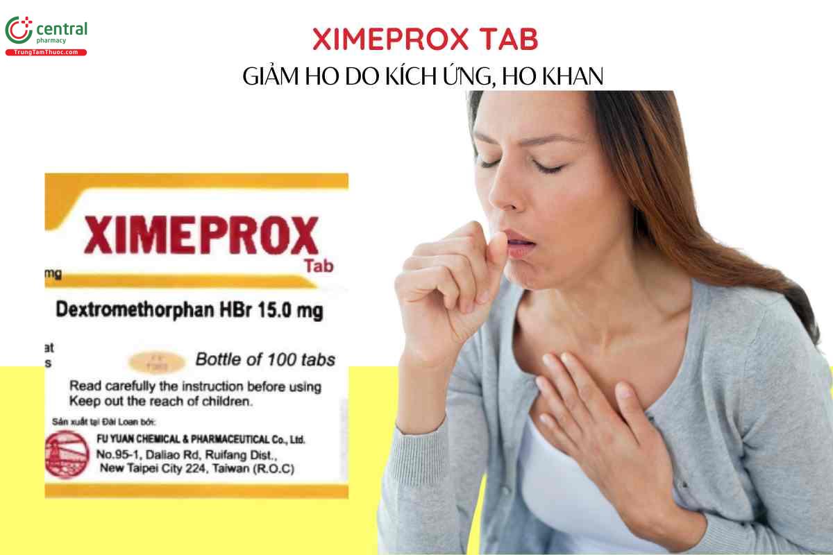 Chỉ định thuốc Ximeprox Tab