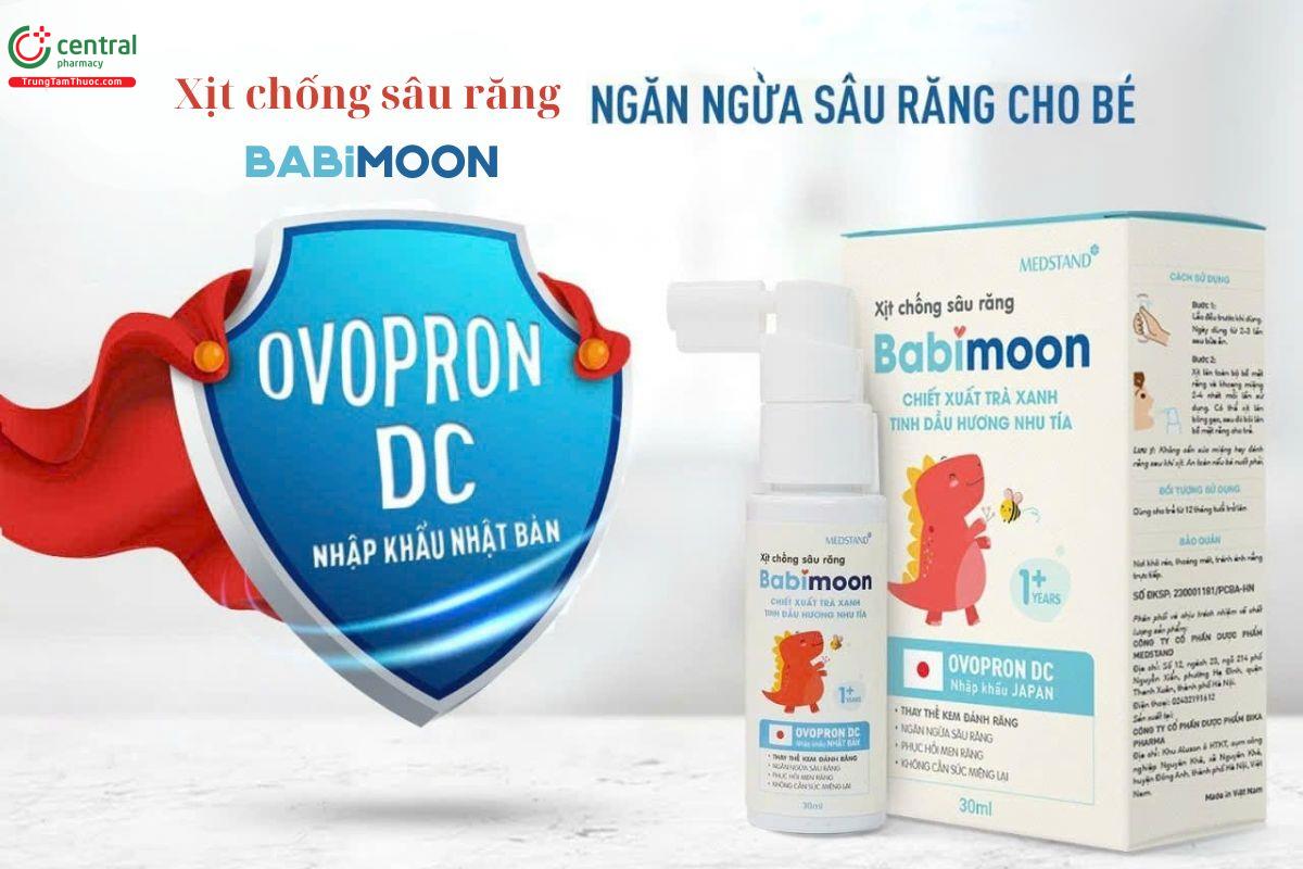 Xịt chống sâu răng Babimoon bảo vệ răng và ngăn ngừa sâu răng