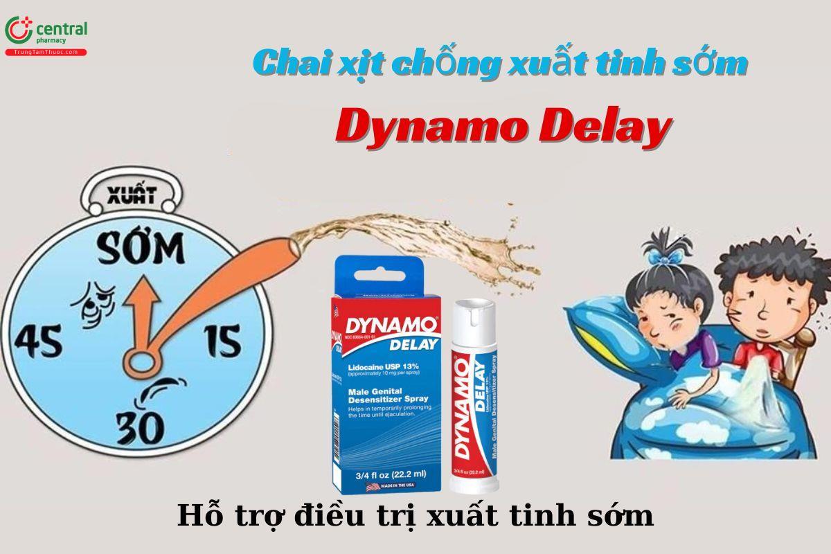 Chai xịt chống xuất tinh sớm Dynamo Delay của Mỹ