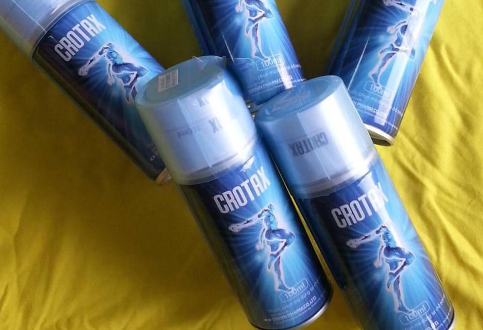 Xịt lạnh giảm đau Crotax có giá thành thấp hơn các sản phẩm khác